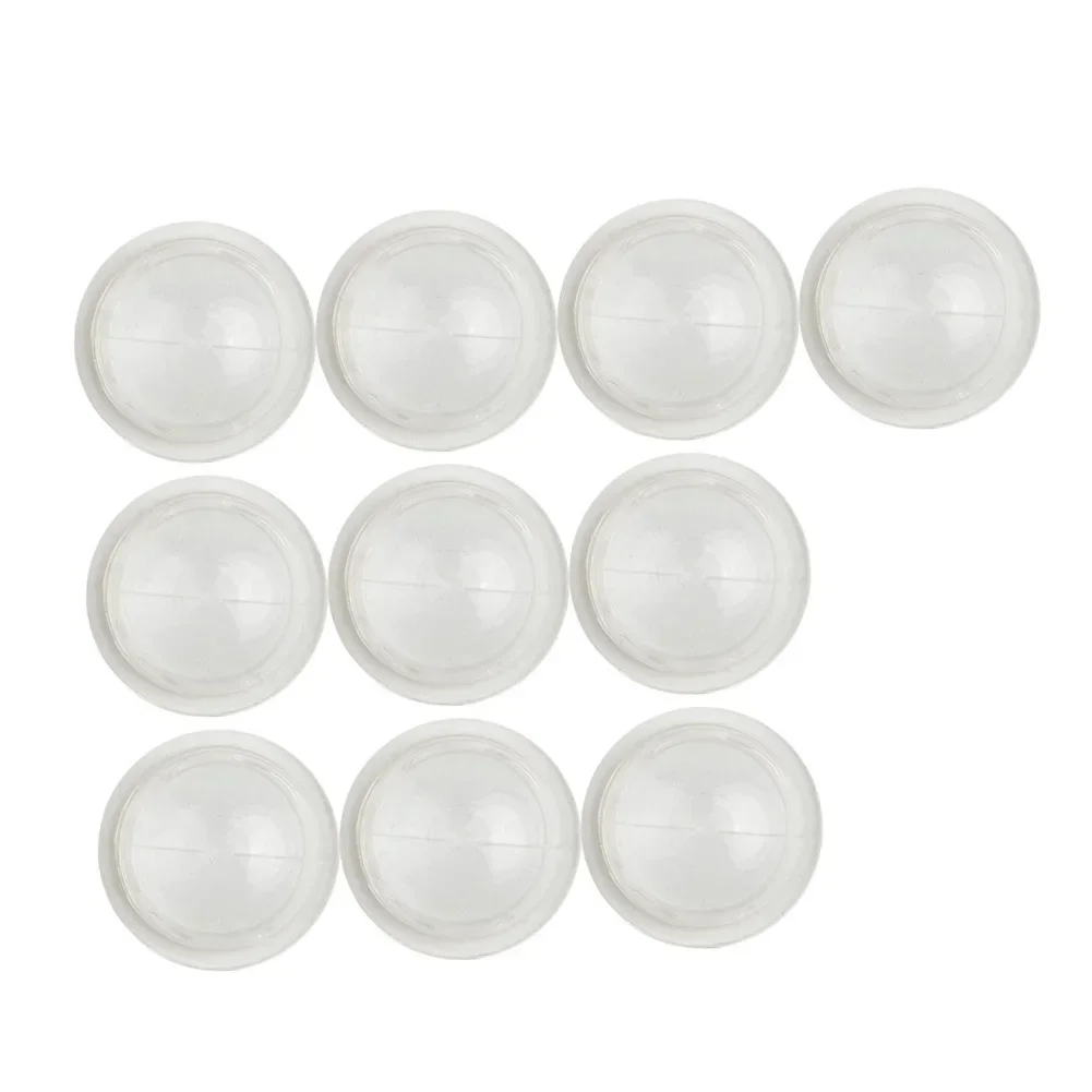 50pcs Carburetor Spare Parts 22mm Carb Primer Bulb Cap Small Fuel Pump For Chainsaws Blower Trimmer Brushcutter Replace