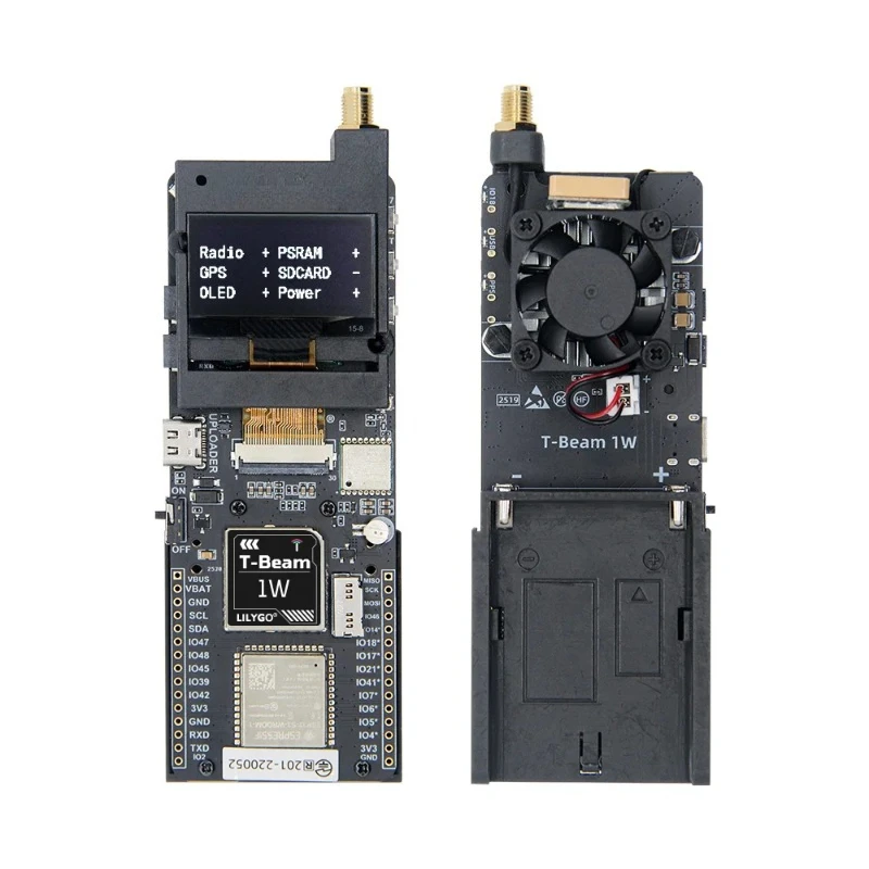 ESP32-S3 Wireless RF Module SX1262 Low Power LoRa Module Dev Board With 1.3-inch OLED GPS SD Crad