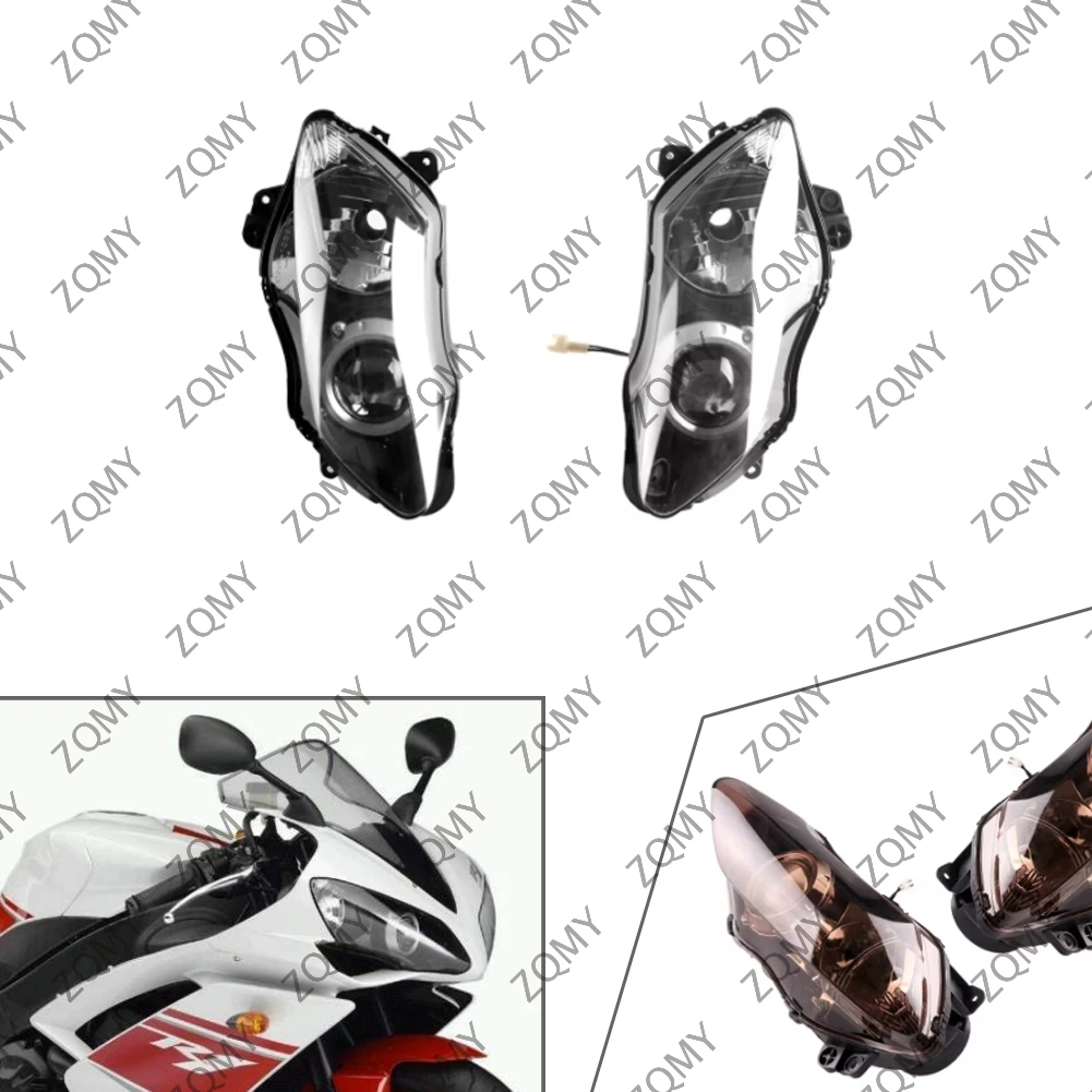 Motorcycle Headlight Headlamp Head Lamp Light For Yamaha YZF-R1 2007 2008 07 08 YZF R1