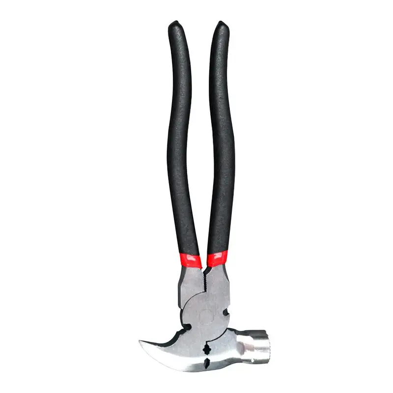 

Fencing Wire Pliers Hammer Head Pliers 10.5 Inch Fence Nail Puller Multi Fencing Tool With Hammer Head For Installation And
