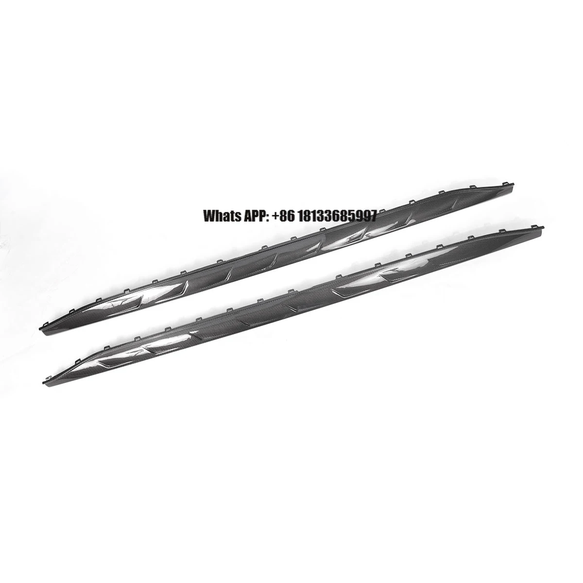 Best Quality Side Skirt Dry Carbon Fiber CFA Style Side Skirts for G80 M3 2021+