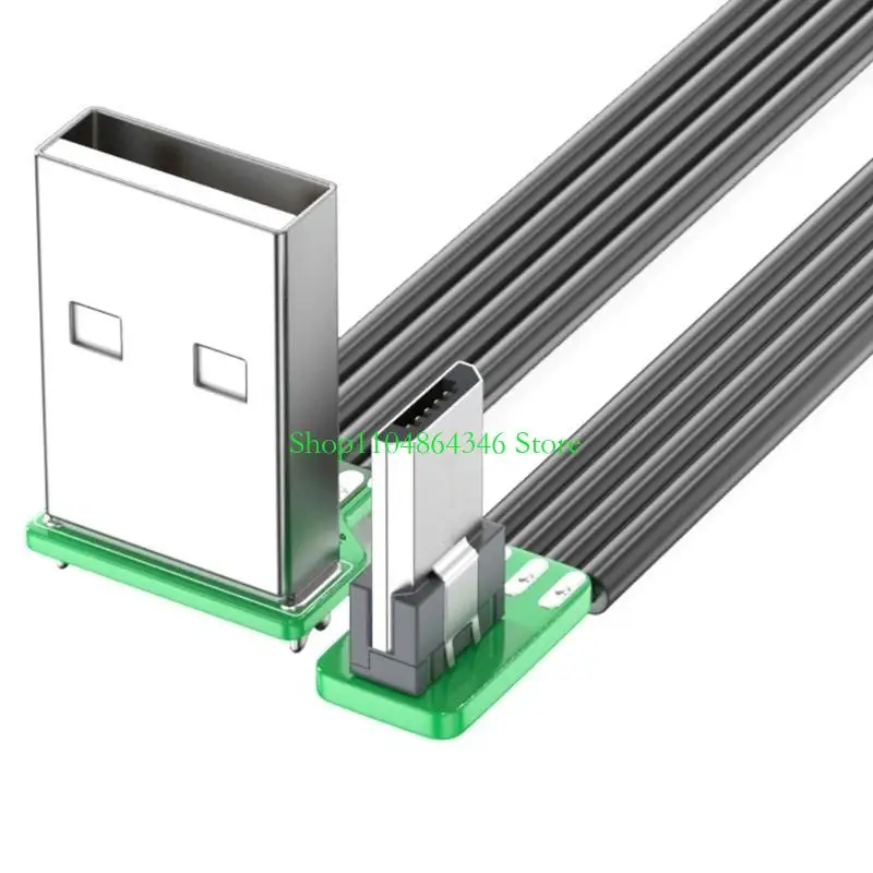 5asd Efficient USB to Microed USB Connector Silicone Cable for Fast Charging and Data
