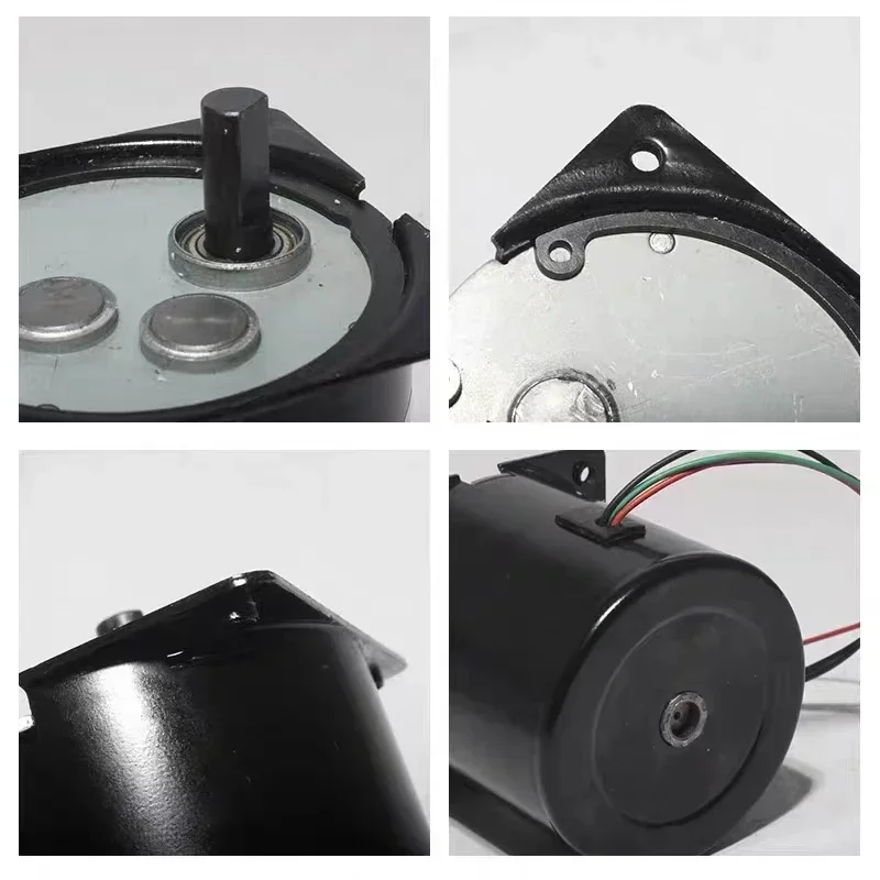 Imagem -04 - Micro Máquina de Velocidade Lenta Motor Síncrono de Ímã Permanente Motor Pequeno Direção Ajustável ca 220v 60w 80ktyz