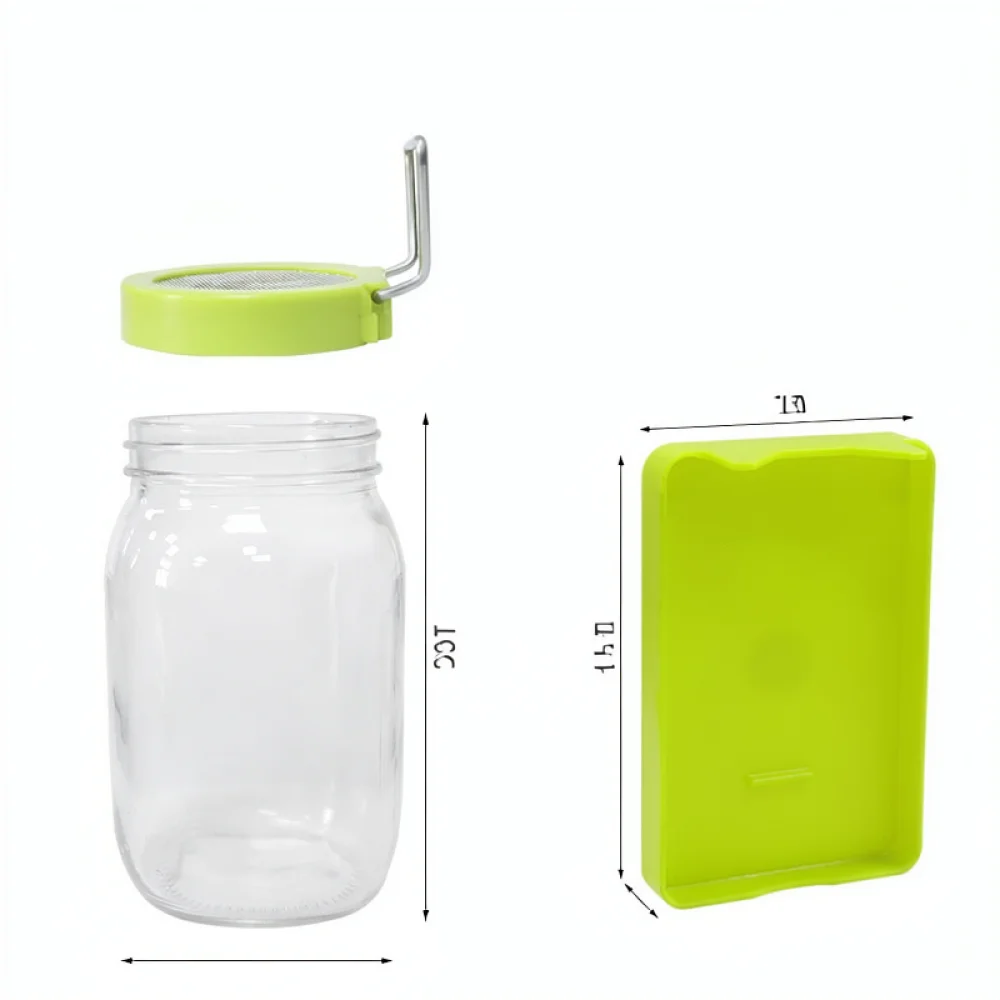 Kitchen Sprouter Lid 316 Stainless Steel Mesh Filter For Mason Jars Vegetable Planting Home Garden Gardening Tool