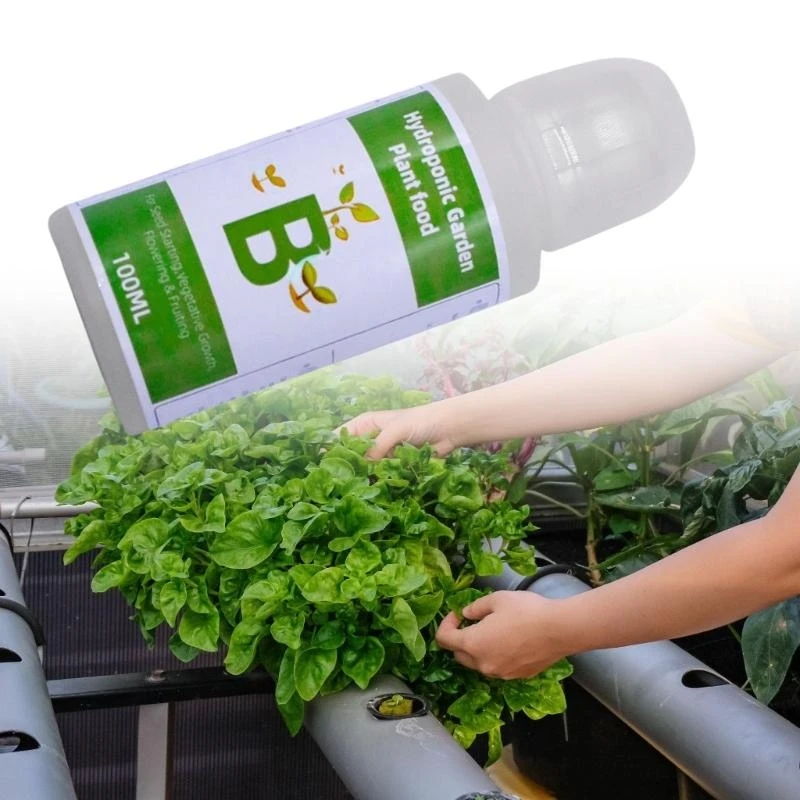 Soluzione di crescita delle piante da 100 per giardini idroponici e a base di suolo
