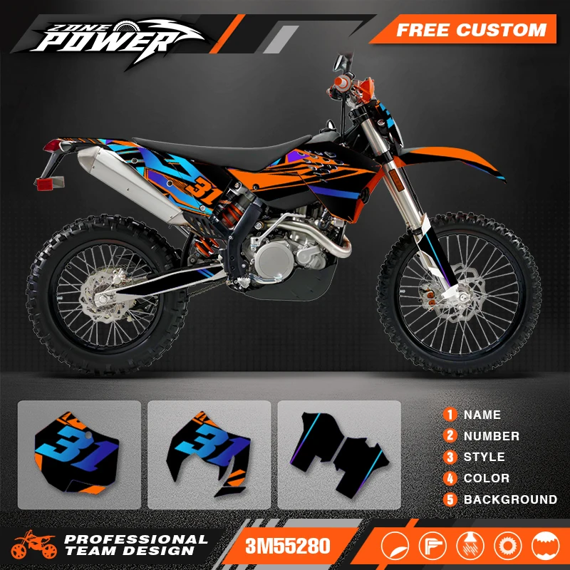 autocollants-de-fond-graphiques-holographiques-personnalises-powerzone-pour-ktm-exc-xcw-2008-2011-250-300-350-400-450cc-sx-sxf-2007-2010
