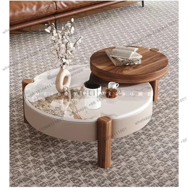 

tH N Microlite Table Coffee Table TV Cabinet Combined Tea Table Italian Minimalist Home