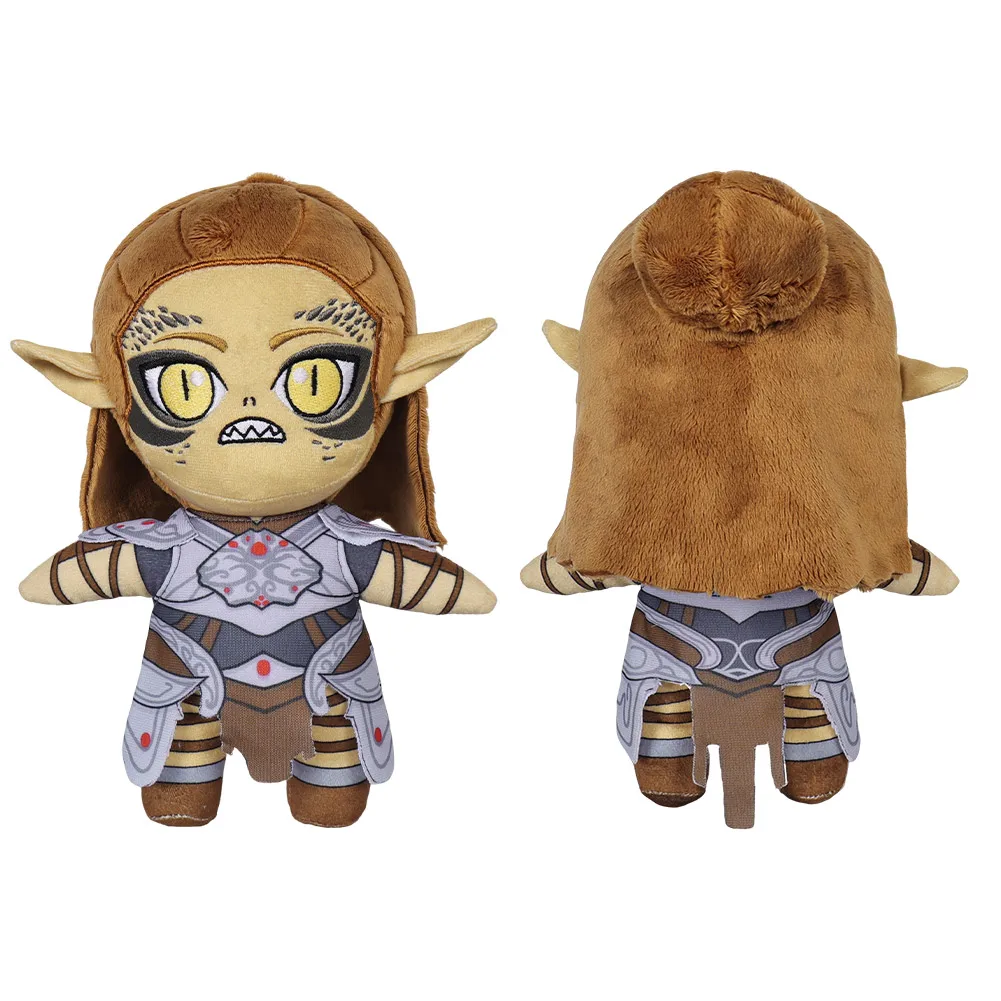 Peluche cosplay arion gala druide karlach, jeu Balder Gate Rolepaly pooling lect dévor, mascotte cosplay pour adultes/enfants, cadeaux d'anniversaire de noël