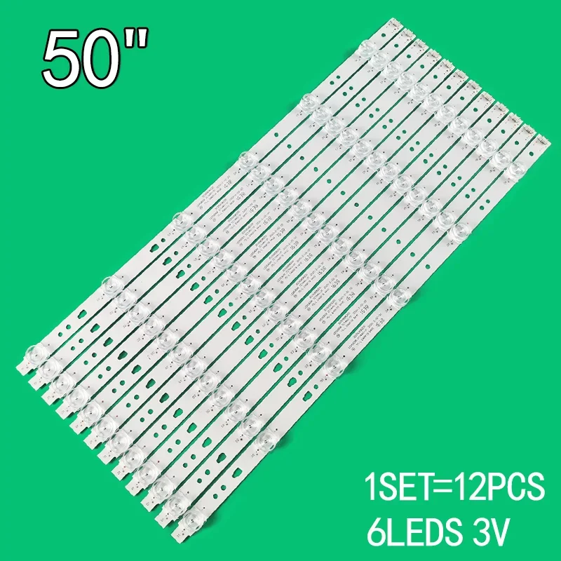 for 50inch LCD TV LED50D6-01(A) LED50D6B-01(A) 30350006211 Haier 50A6M 50A6 LE50U51A LE50B8000 LE50A7100L backlight strip