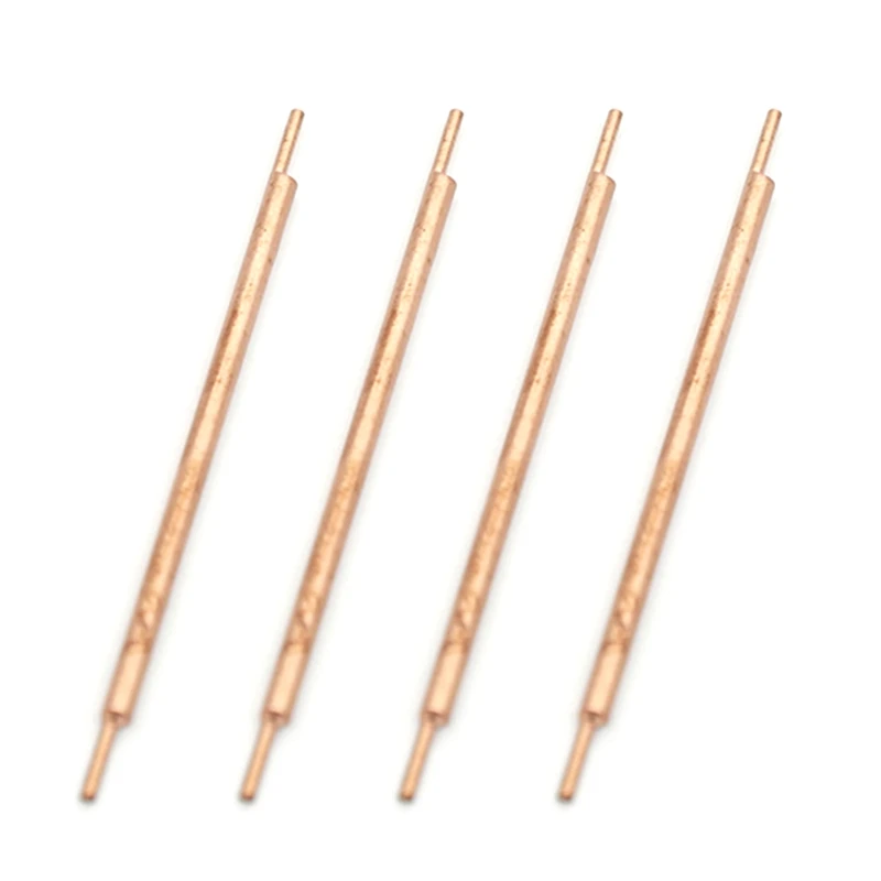 3x50 มม.แบตเตอรี่ลิเธียม-เครื่องเชื่อมเชื่อมฟุตเข็มจุดเชื่อม Pin Electrode Tip วัสดุทองแดงเชื่อมอุปกรณ์เสริม 4x Dropship