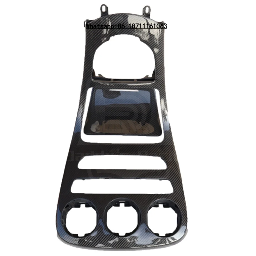 

Carbon Fiber Center Console Dashboard Replacement Fit for MB W205 C63 C-Class C200 C300 C180 C43 Interior Trim High Quality