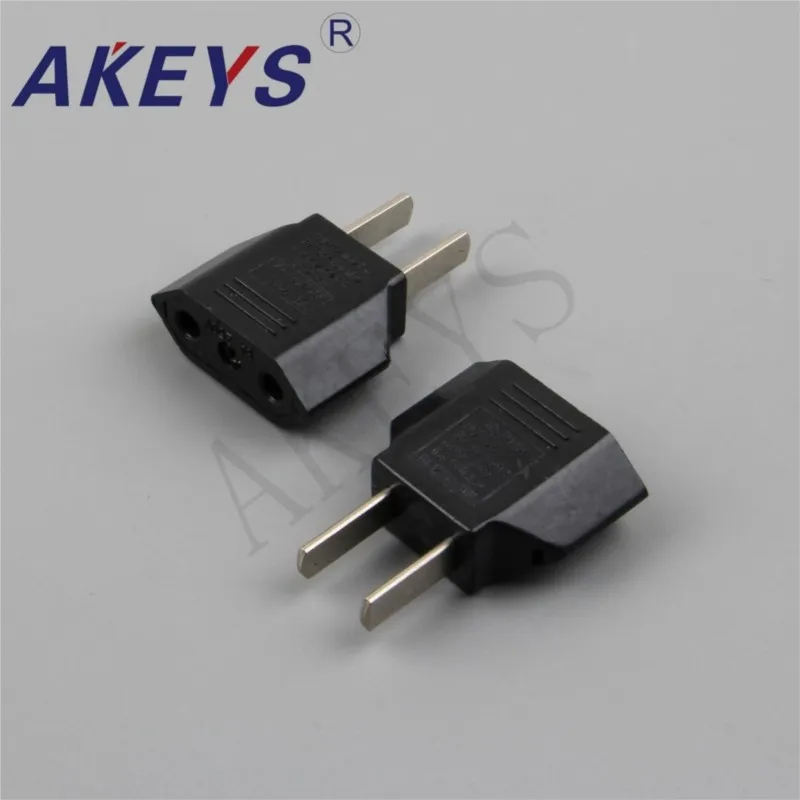 10pcs WH-161 switch TV connector  Power outlet Electronic Accessories 9618 full copper conversion socketTwo feet