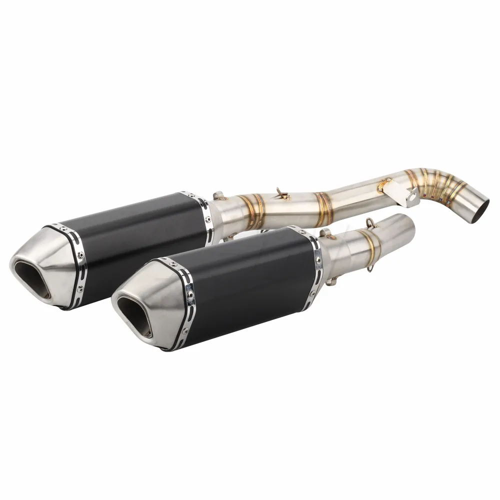For Kawasaki Z1000 2007 2008 2009 Z1000 Z1000 Motorcycle Mid-Section Tailpipe Exhaust Pipe Exhaust System
