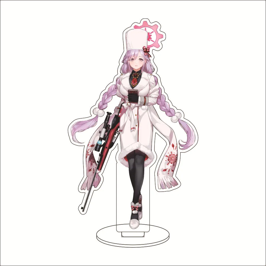 16CM Anime Blue Archive A.r.o.n.a Arona Sorasaki Hina Sunaookami Shiroko Cos Acrylic Figure Stand Ornaments Chirstmas Gifts view 6