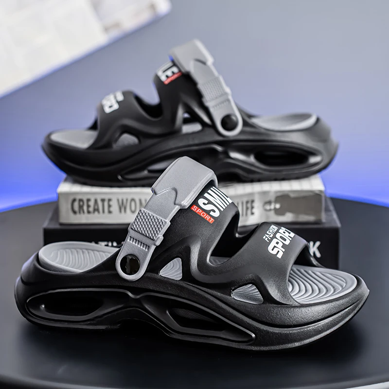 

Summer Men's Outdoor Sandals Beach Slippers Comfortable Soft Clogs Men Casual Shoes Women Garden Water Shoes Men Beach Sandals