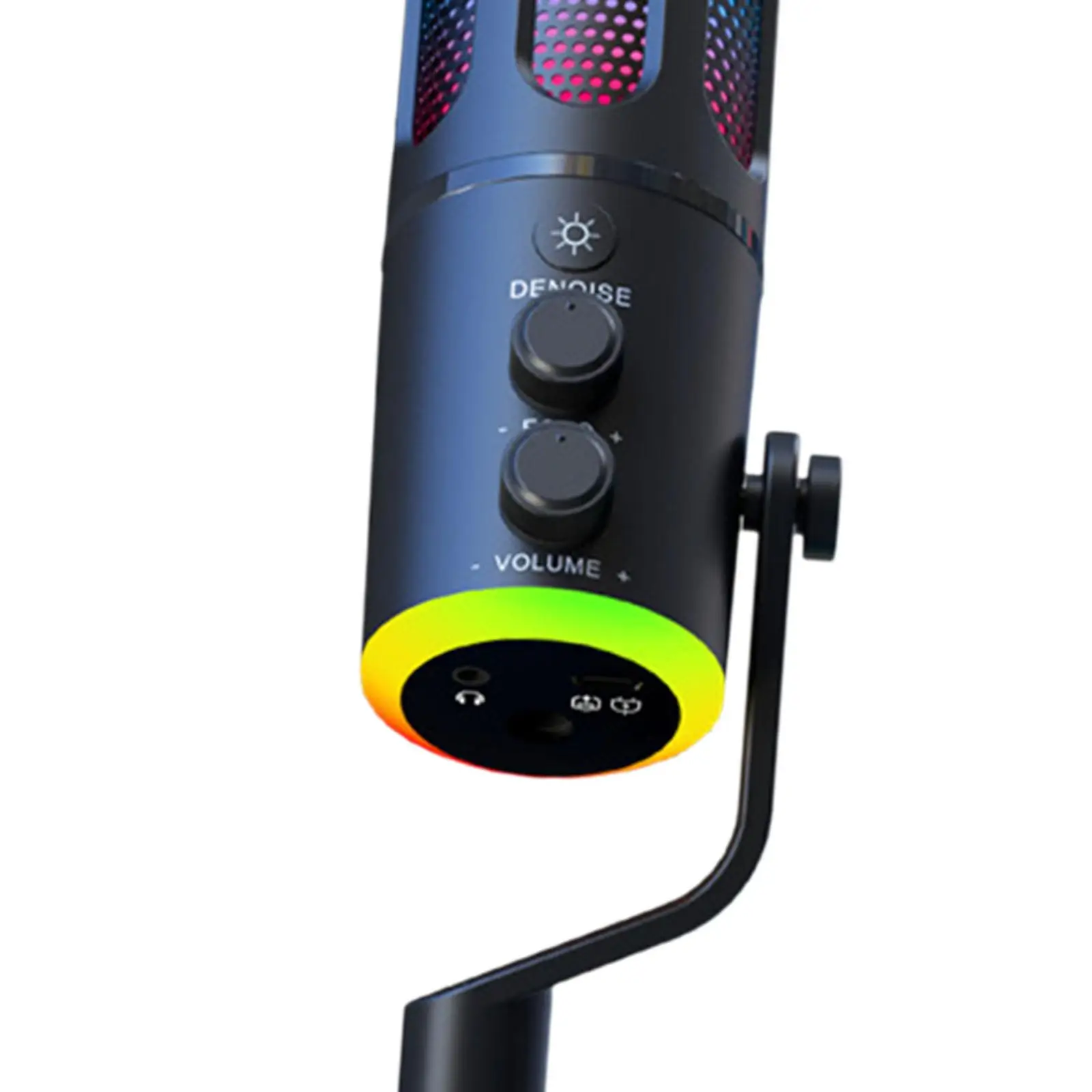 Noise Cancellation Condenser Podcast Mic Desktop for Laptop Streaming PC