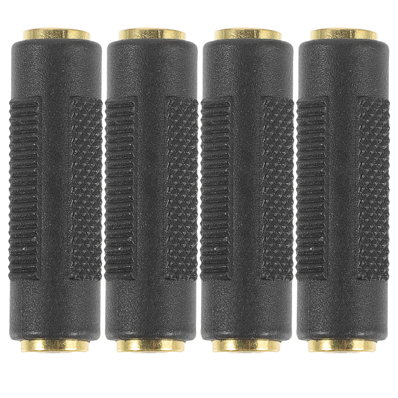 

4pcs 3.5mm Audio Adapter Connector to Female Audio Adapter Connector Gold Plated Stereo Headphones Jack Computer Cables