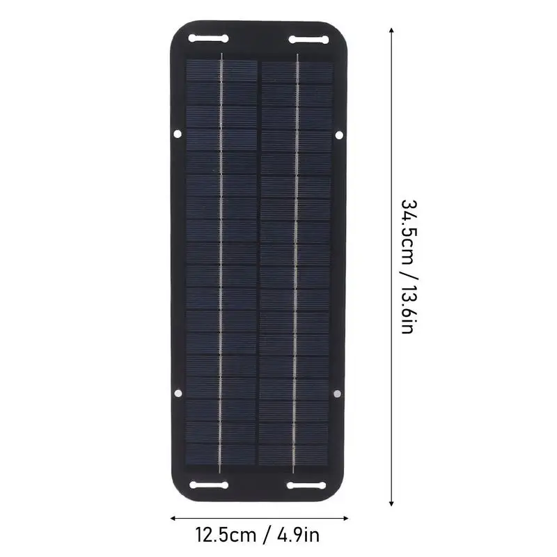 12V 20W Solar Trickle Charger Car Battery Maintainer Waterproof Solar Panel Charging Kit Solar Battery Charger For Cars