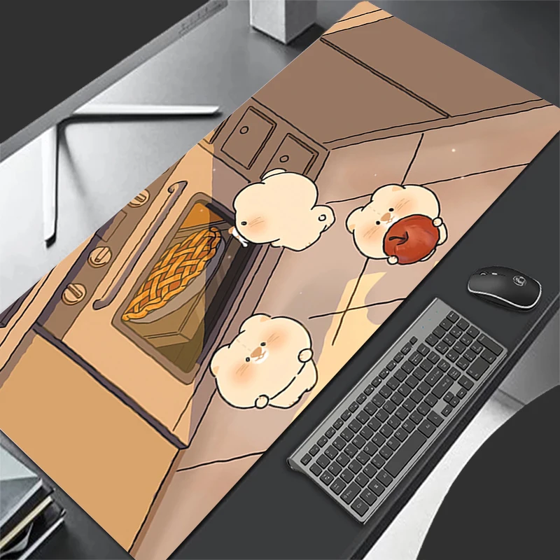 

Mouse Pad Baby Bear Laptop Non-slip Esports Office Laptop Desk Mat Game Player Mousepad Mini PC Accessories Keyboard Pad