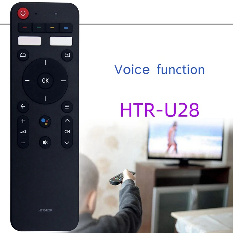 HTR-U28 Voice Remote Control For Haier Android Smart TV Voice Remote Control H55S6UG H65S6UG-AT81