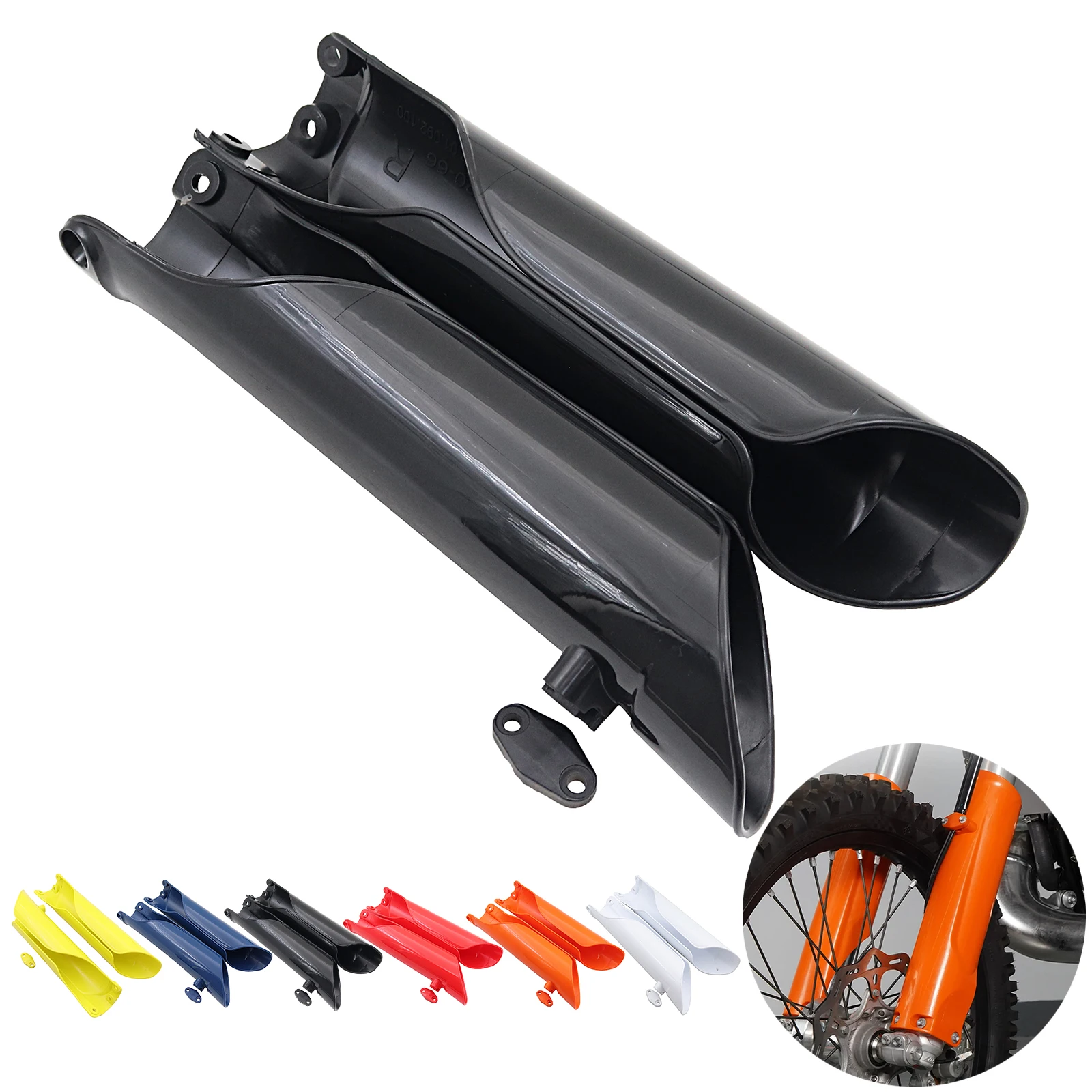 

Fork Guard Protector Cover For KTM GASGAS EC EX MC FC TC TE TX FX FC EXC FE EXC-F SX SX-F 150 250 300 350 400 450 501 530 TPI