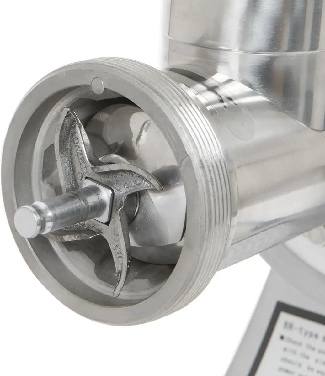 1100W Electric Commercial #12 Meat Grinder w/Cutting Blade Stainless Steel Mincer Sausage Maker #12 Grinder Size