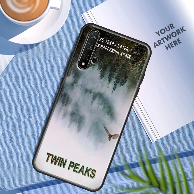 مرحبا بكم في Twin Peaks لهواوي Nova Y61 Y70 Y91 Y90 Y60 Y72 12s 12i 9 10 SE 11i 8i P20 P40 Lite P60 P30 Pro #2