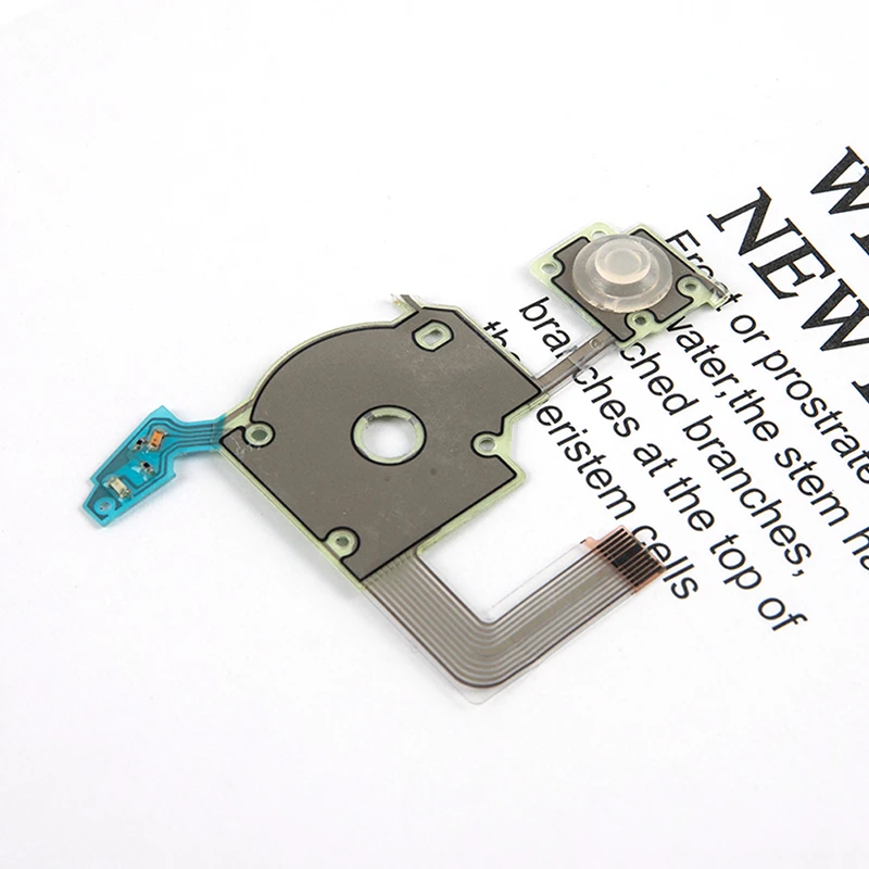 1Pc D-Pad Left Ribbon Keyboard Button Flex Cable Set with rubber for PSP3000