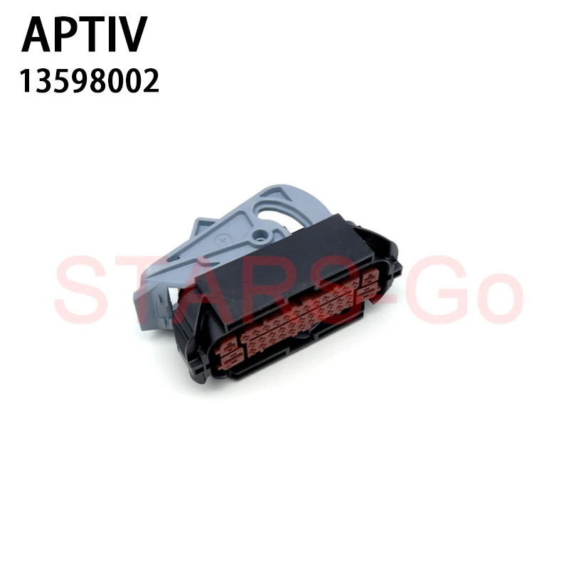 1/10SET 13598002 13653051 13976115 15446674 15432208 13976116 13976117   Plugue do ECU do conector da placa do computador do motor 38P APTIV Delph