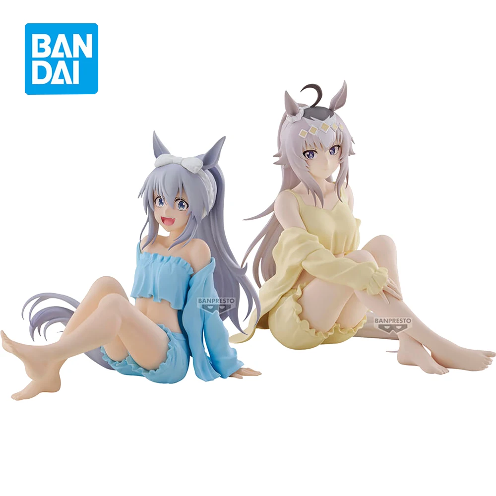 

Original Banpresto Relax Time Oguri Cap Tamamo Cross Anime Action Figure Umamusume: Cinderella Gray Cartoon Desktop Decoration