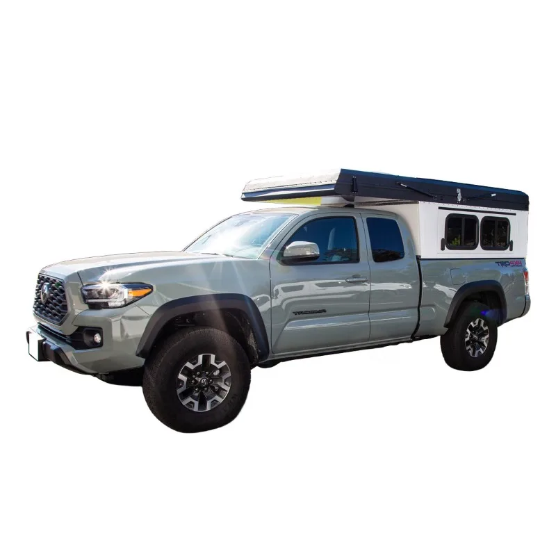 صندوق بيك اب للتخييم، نصف غطاء من سبائك الألومنيوم، كامبر، بيك اب كامبر #2