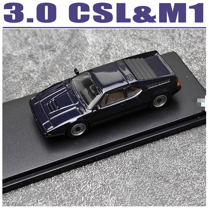 

AR BOX 1/64 3,0 CSL и M1 игрушечный автомобиль из сплава, литая под давлением металлическая модель, подарки