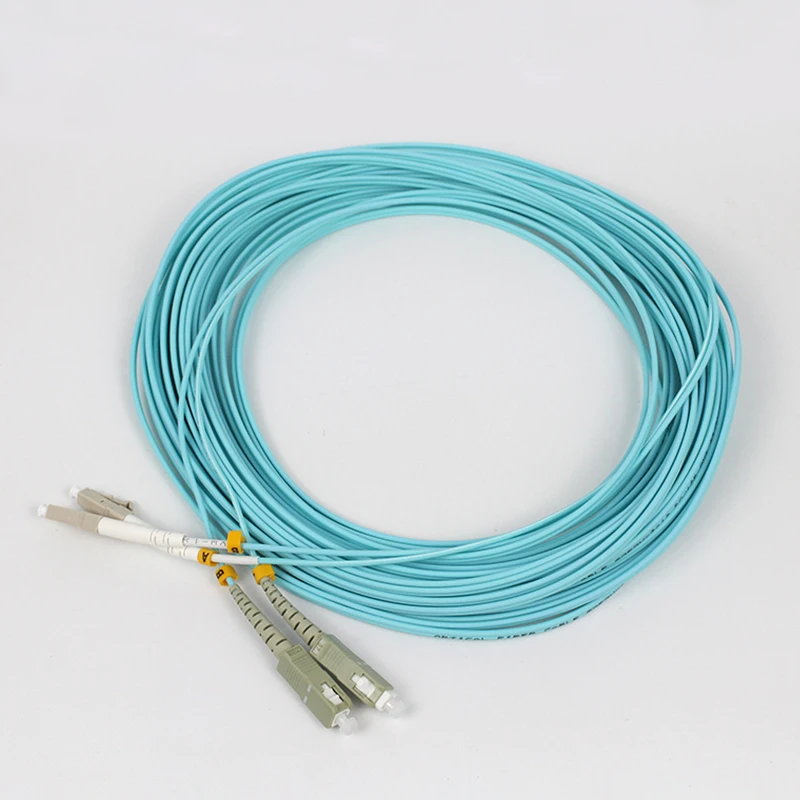 Patch Cord Fiber LC/UPC to SC/UPC Multimode Duplex 1-15m