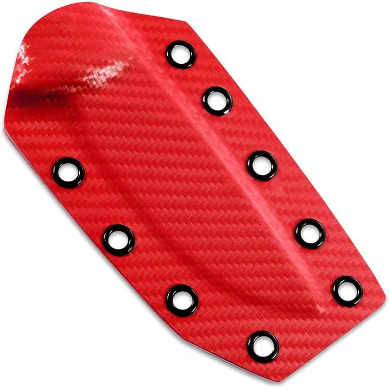 1piece Red Carbon Fiber Pattern Kydex Thermoplastic Board for DIY Knife Sheath Case Making Material - Kydex Holster Material