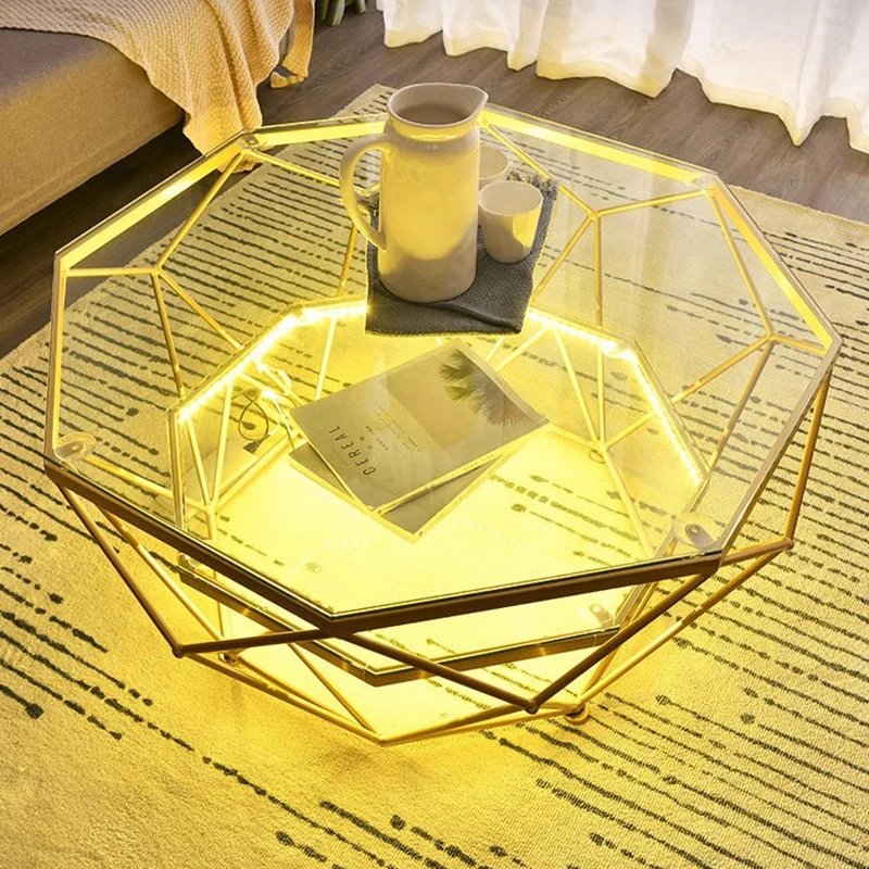 design living room coffee table lamp storage small modern coffee table mobile minimalist mesas de centro para sala furniture