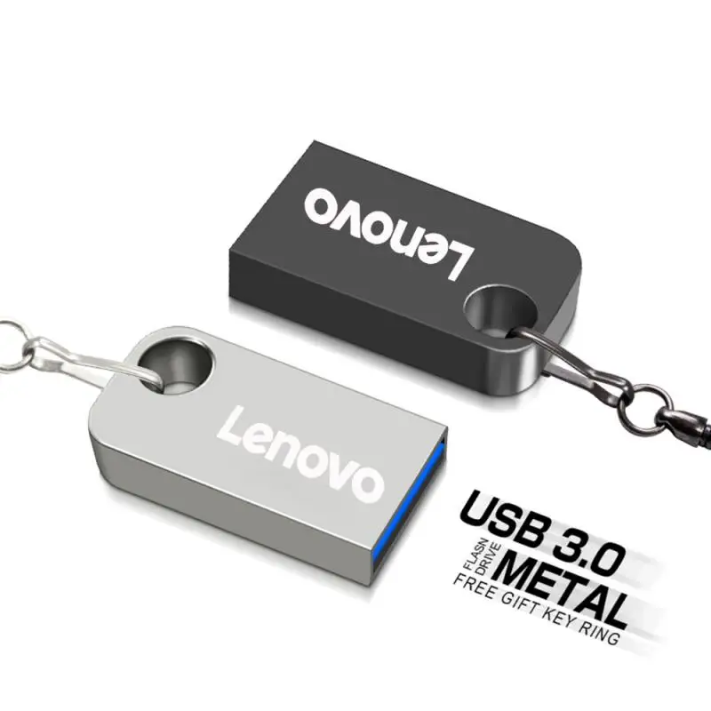 Lenovo ไดรฟ์ปากกา3.0เร็ว USB 2TB USB แฟลชไดรฟ์ MINI pendrive 1TB 512GB USB Memory Stick U Disk สำหรับทีวีคอมพิวเตอร์แล็ปท็อป