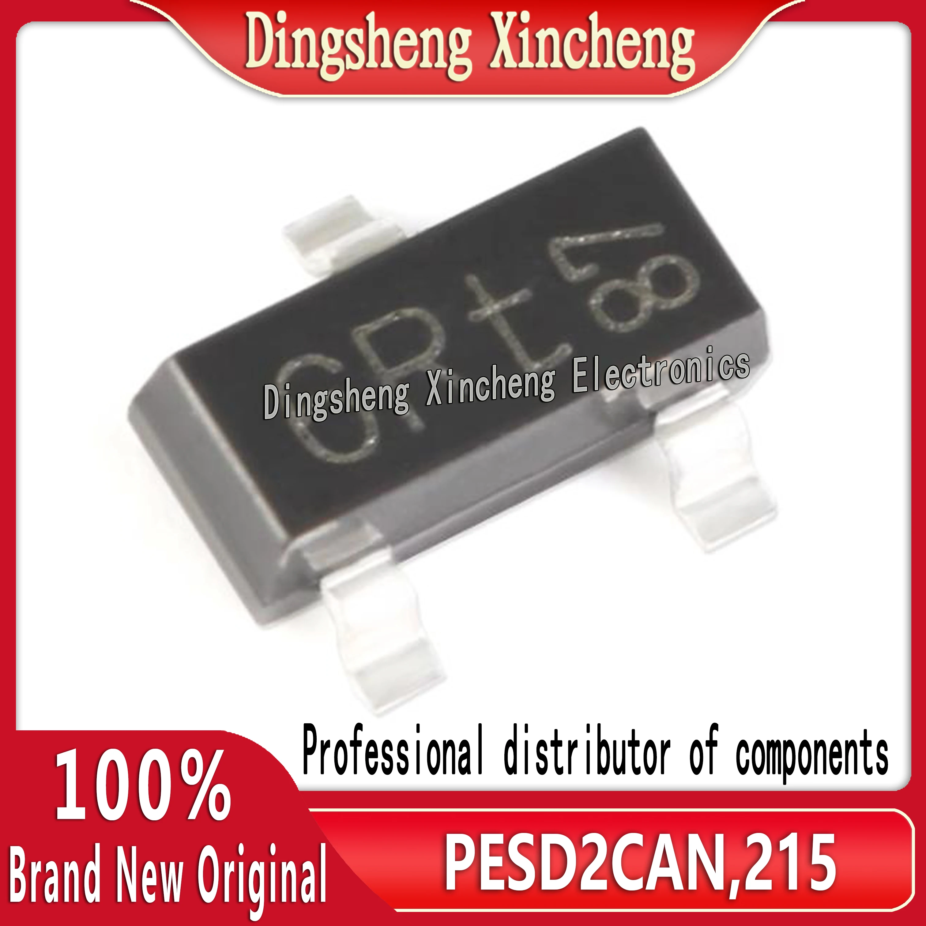 10 pcs/lot Original genuine PESD2CAN, 215 6Rt SOT23 circuit protection diode