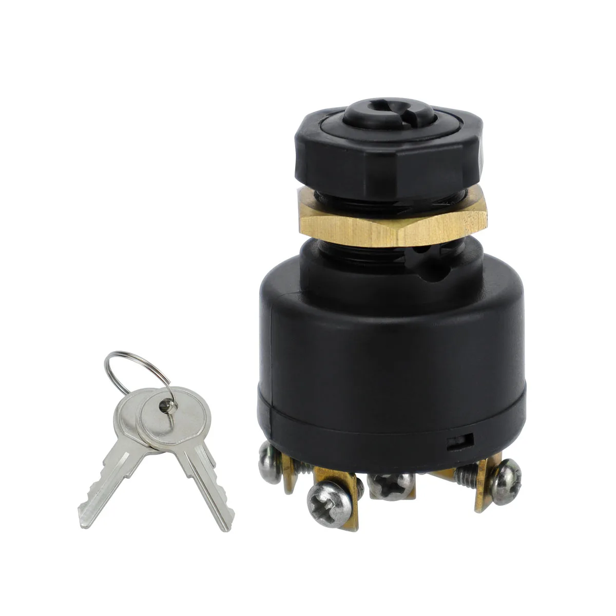 Marine Ignition Switch, Suitable for Inboard and Outboard Power Boats, Etc