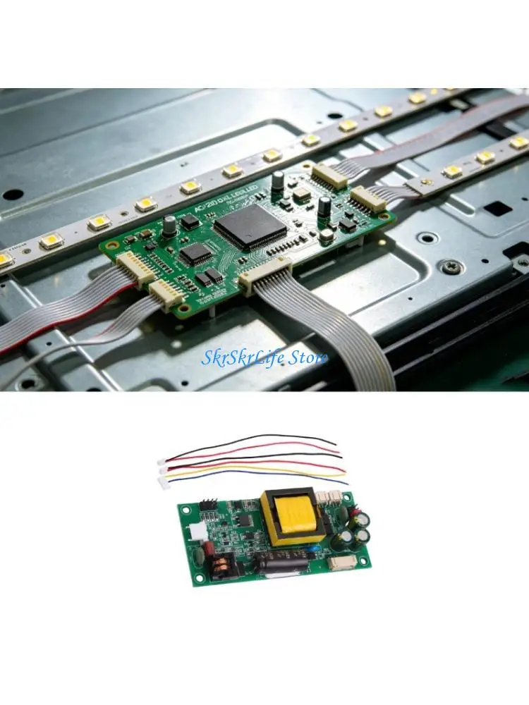 E65E Stable Output LED Backlight Constant Current Board AC220V Input DC30-248V Output