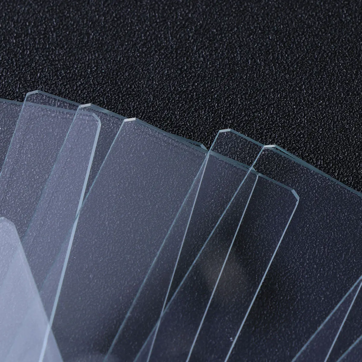 

Набор из 12 предметных стекол для микроскопа, оптическое стекло премиум-класса, с гладкими краями, для лабораторных исследований и идентификации образцов