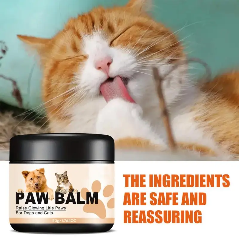 

Lick Safe Cat Paw Balm Lick Safe Paw Soother For Dogs Revitalizing Cat Paw Moisturizer For Heat Sand Snow Moisturizes & Soothes