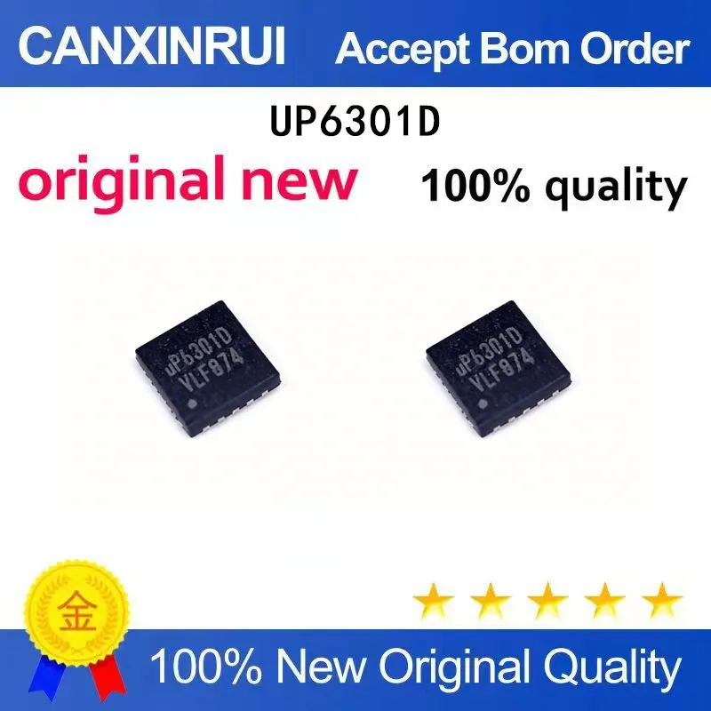 

(5-100 Pieces) New stock UP6301D UP63010 QFN