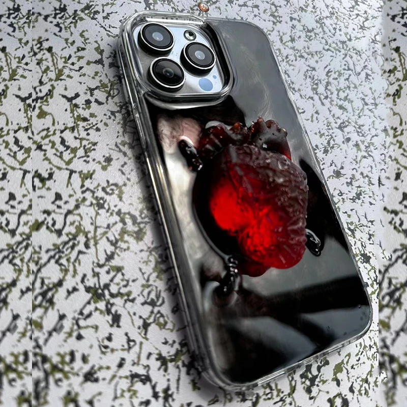 Individual original Cthulhu Heart myth applicable to Apple 15 cases iphone 14promax advanced sense 13Pro stereo 14 niche 12Pro