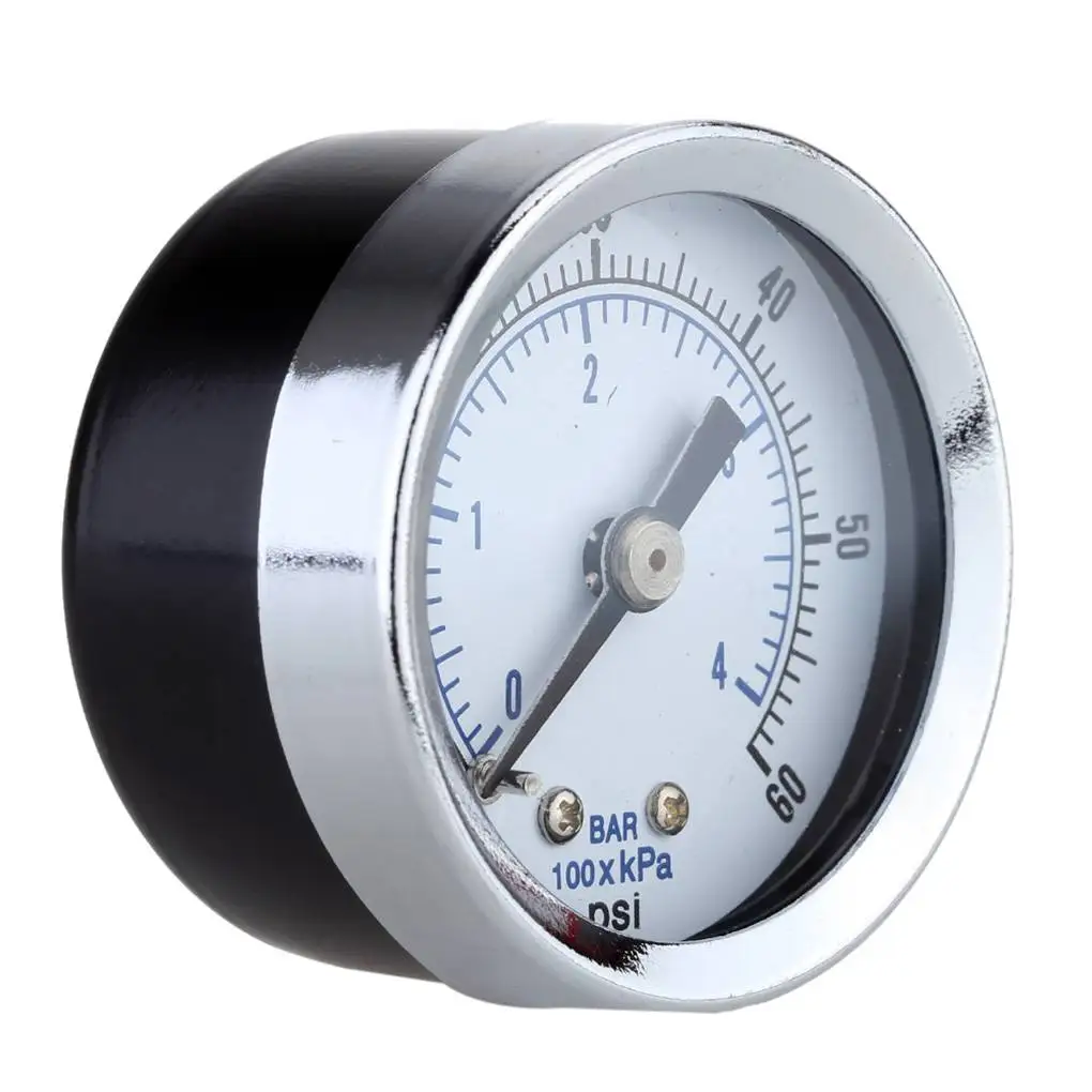 0-60 PSI Hydraulic Pressure Gauge 1/8