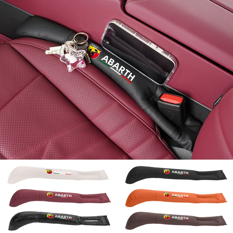Car Seat Gap Storage Box Seam Filler Strip Leak Plug Accessories For Abarth Fiat Grande Punto Tipo Stilo Ducato Palio 500x
