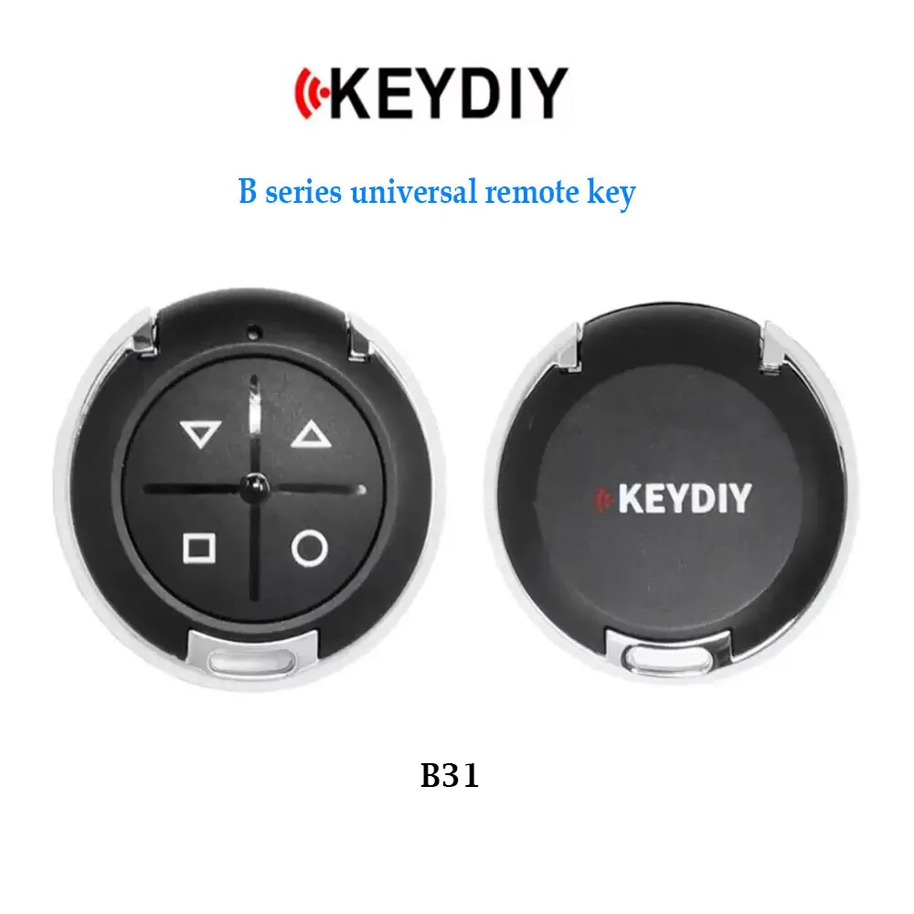 5pcs KEYDIY Garage Door Remote Key 4 Buttons for KD-x2 KD900 URG200 KD B Series Universal Remote Key KD B31