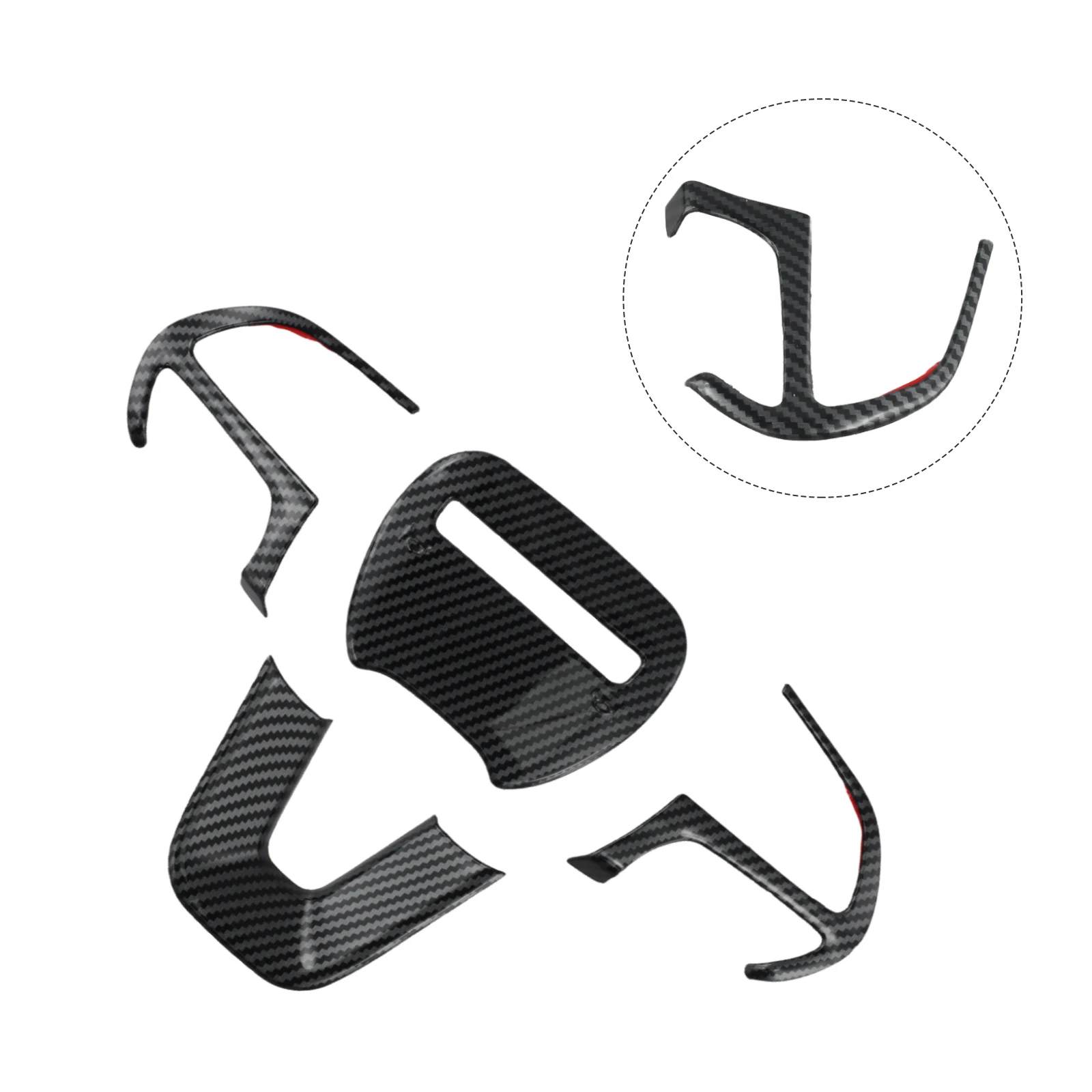 Upgrade Your Driving Experience with Carbon Fiber Steering Wheel Trim for Dodge For Challenger Charger 2015 2021