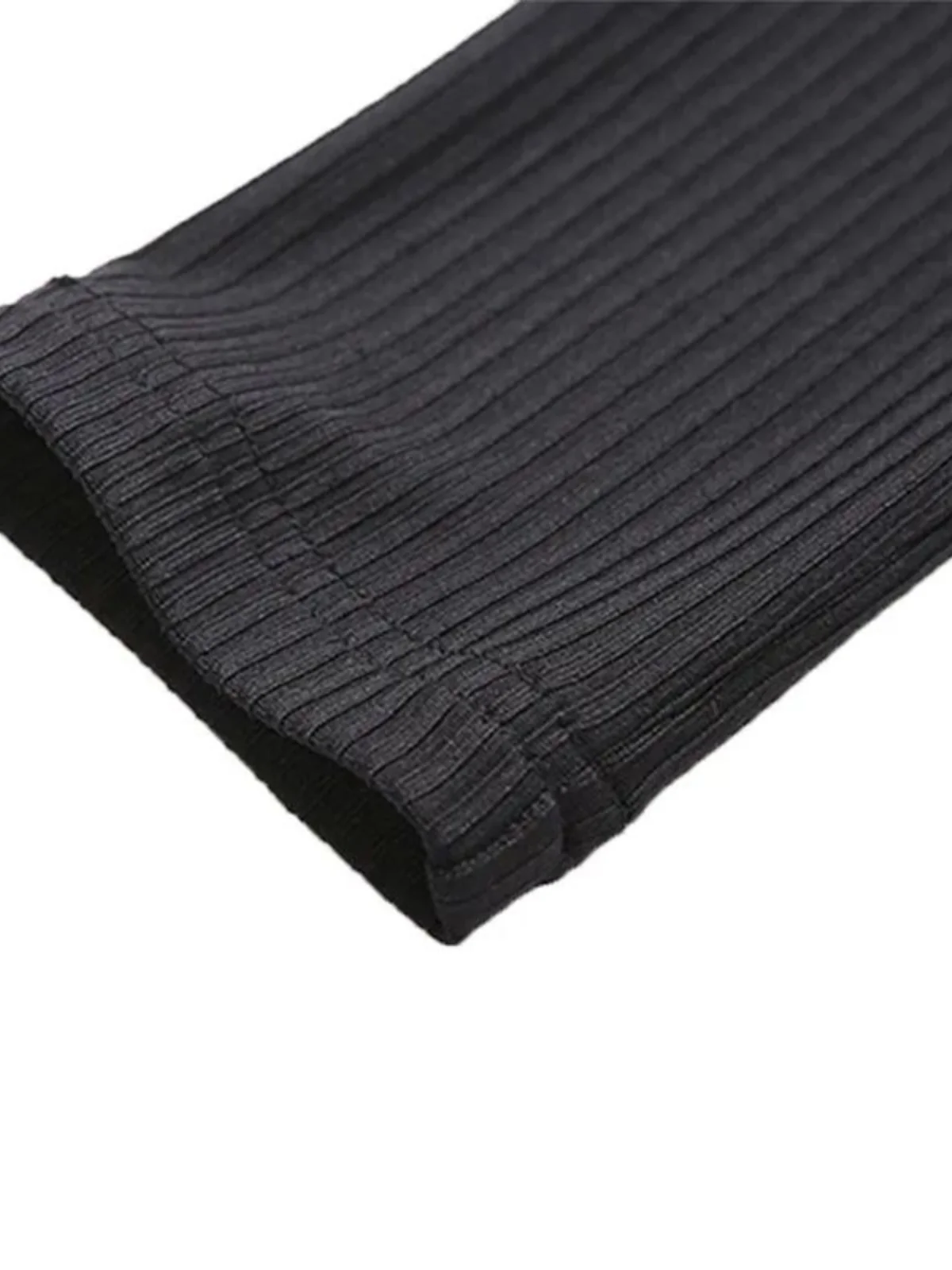 بدلة قفز طويلة بقصة ضيقة للنساء، سراويل كاجوال عالية الخصر للشارع، مجموعة خريف أنيقة للسيدات