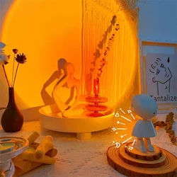 Sunset Light Mini Astronaut Sunlight Projection Light Atmosphere Light Small Sunset Sunset Light Robot