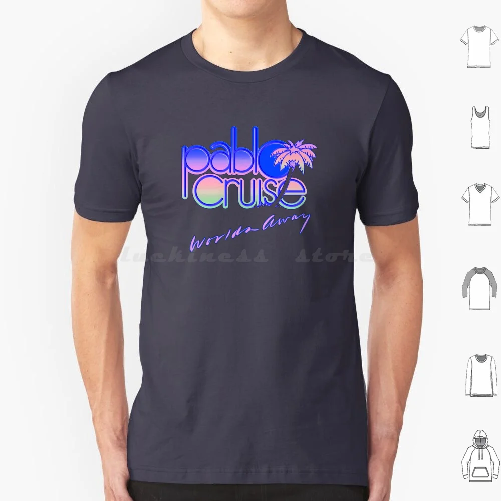 Pablo Cruise : Worlds Away T Shirt Men Women Kids 6xl Pablo Cruise Pop Classic Music 1970s Retro Vintage Classic Vinyl